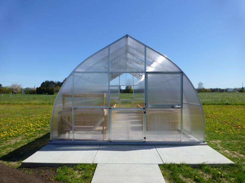 Exaco RIGA Extra Large Polycarbonate Greenhouse 16'5''x14'