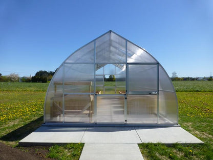 Exaco RIGA Extra Large Polycarbonate Greenhouse 16'5''x14'