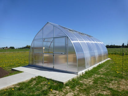 Exaco RIGA Extra Large Polycarbonate Greenhouse 16'5''x14'
