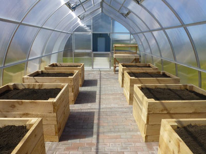 Exaco RIGA Extra Large Polycarbonate Greenhouse 16'5''x14'