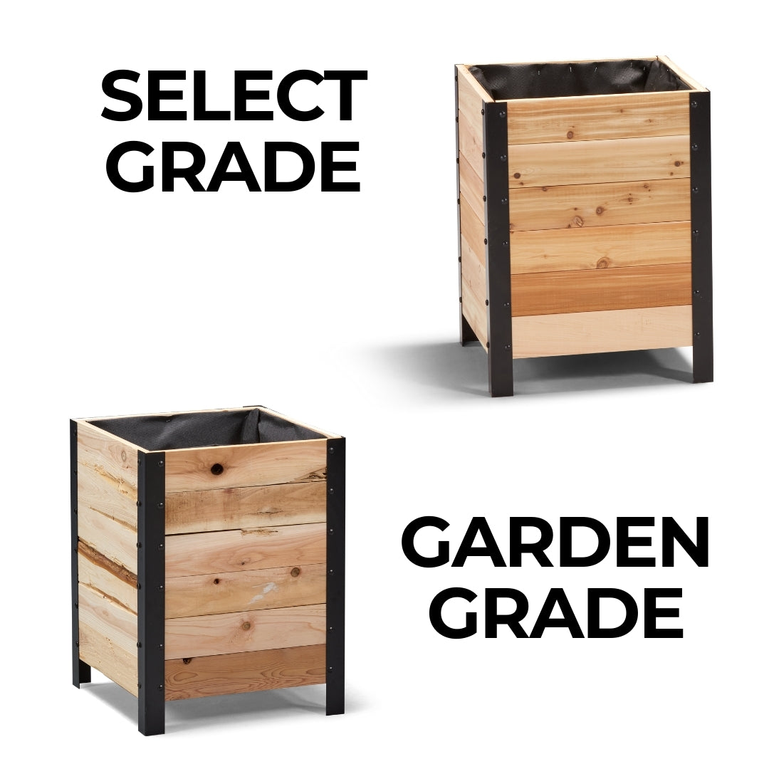 18″ x 18″ Planter Box - 24" TALL