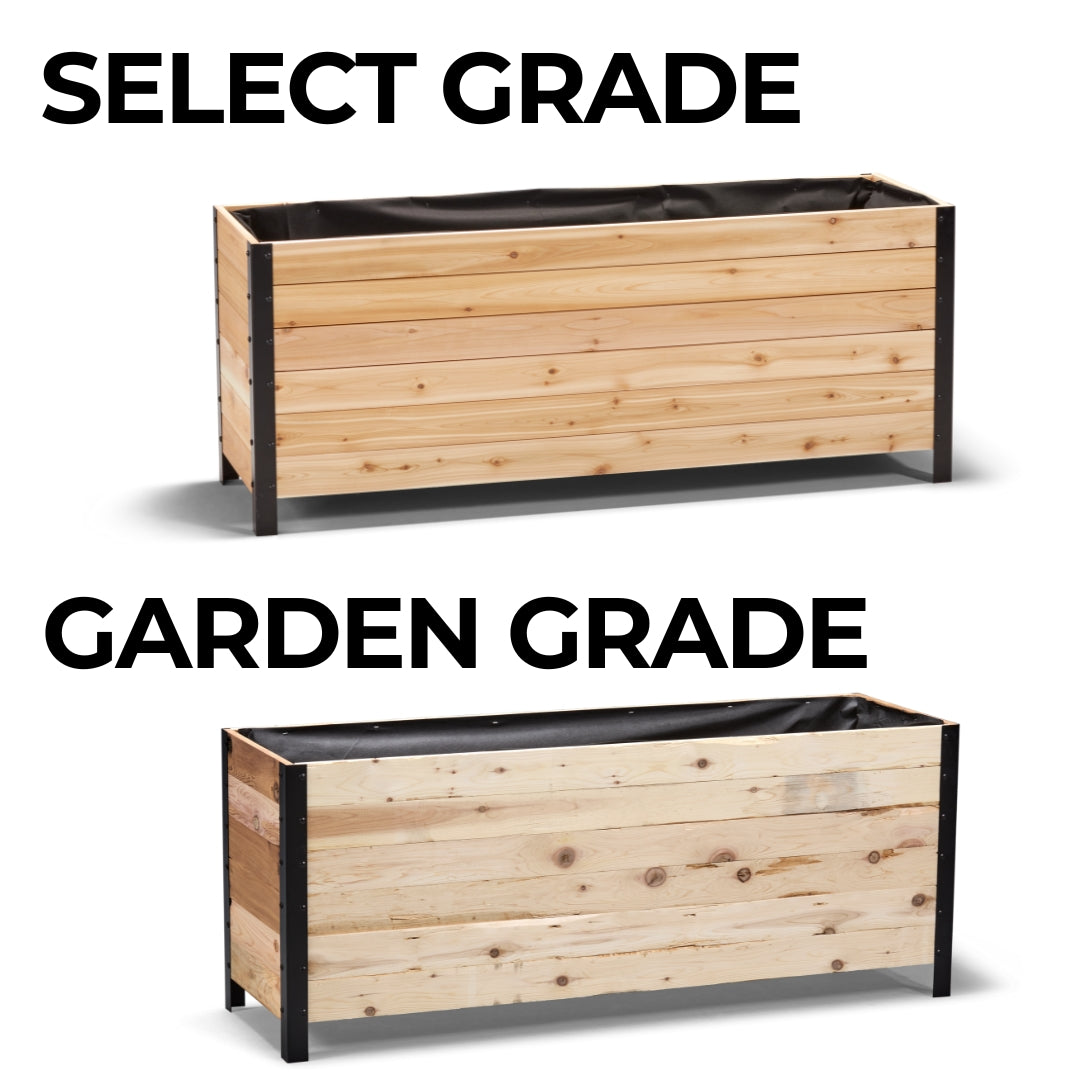 18" x 60" Planter Box - 24" TALL