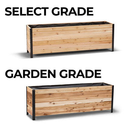18" x 72" Planter Box - 24" TALL