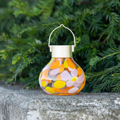 Tea Solar Lanterns 5" Handblown Glass