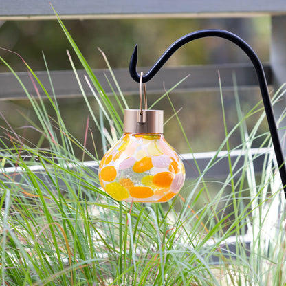 Tea Solar Lanterns 5" Handblown Glass