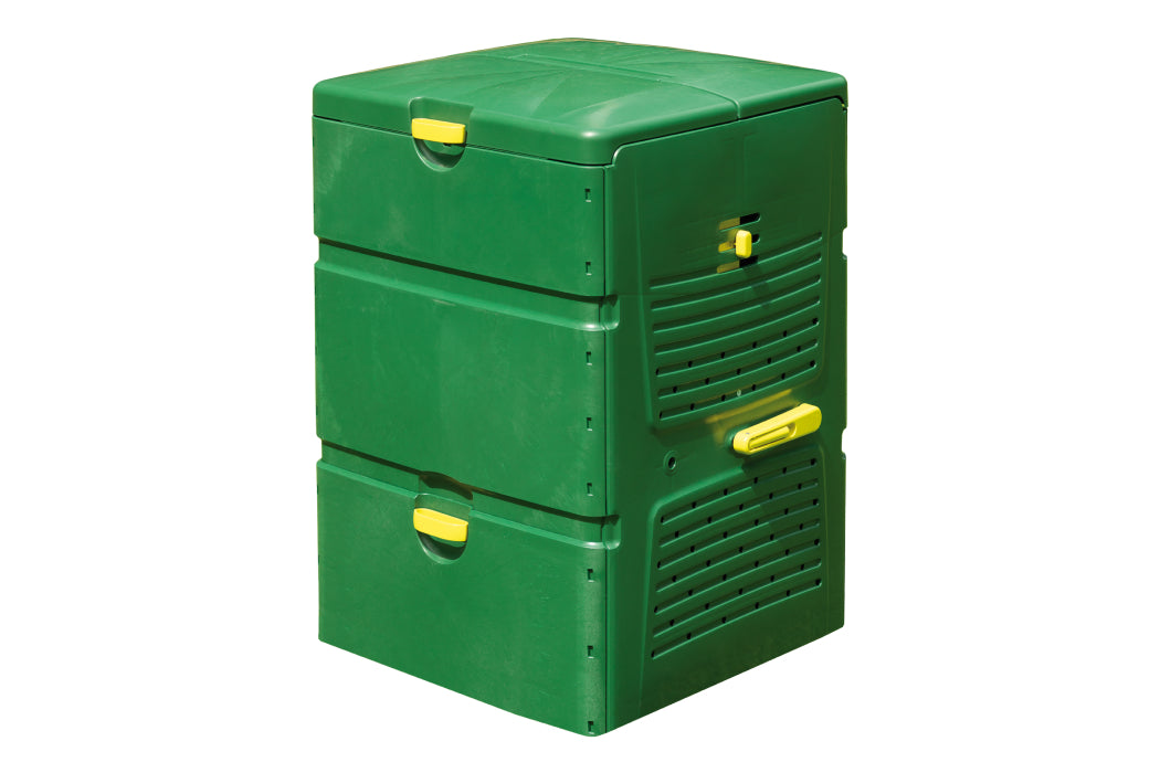aeroplus compost bin closed