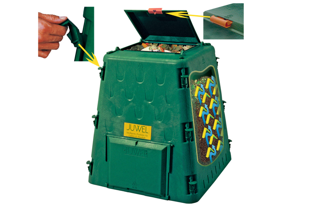 Green compost bin AeroQuick