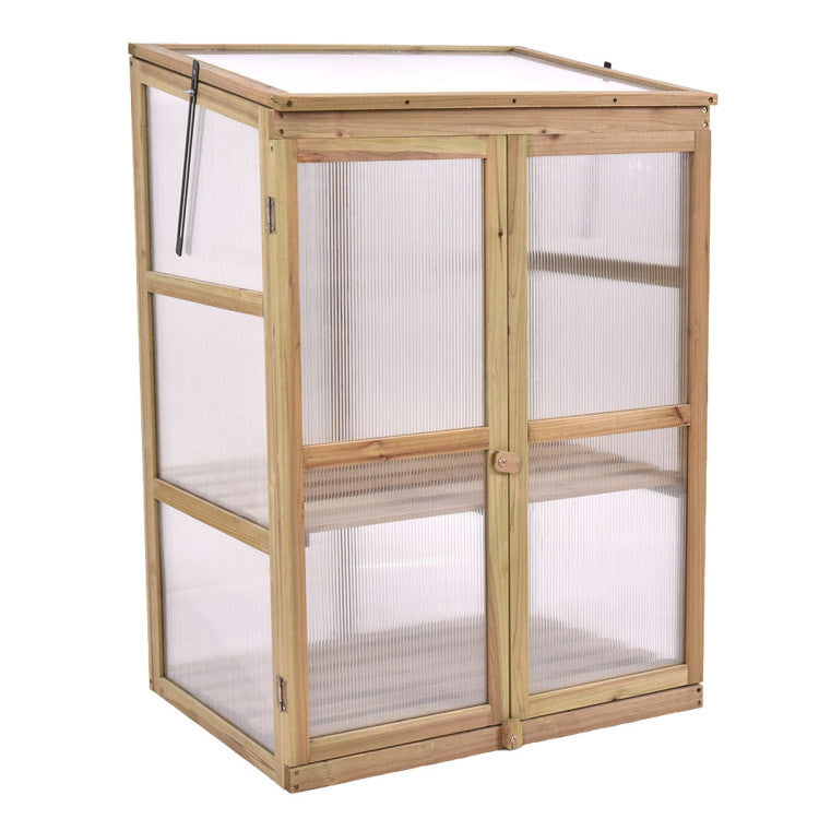 Small Wood Greenhouse