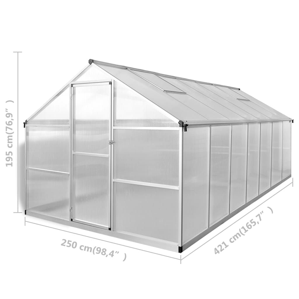 Large Aluminum Greenhouse