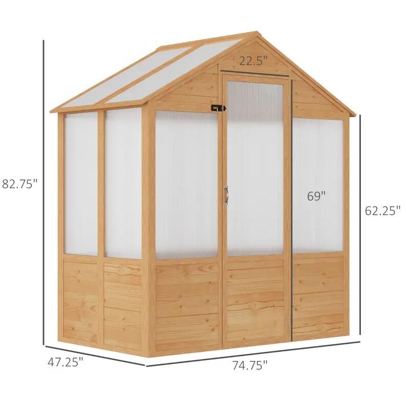 Top Rated Classic Wood Greenhouse Kit