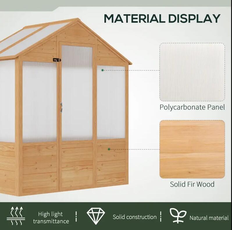 Top Rated Classic Wood Greenhouse Kit