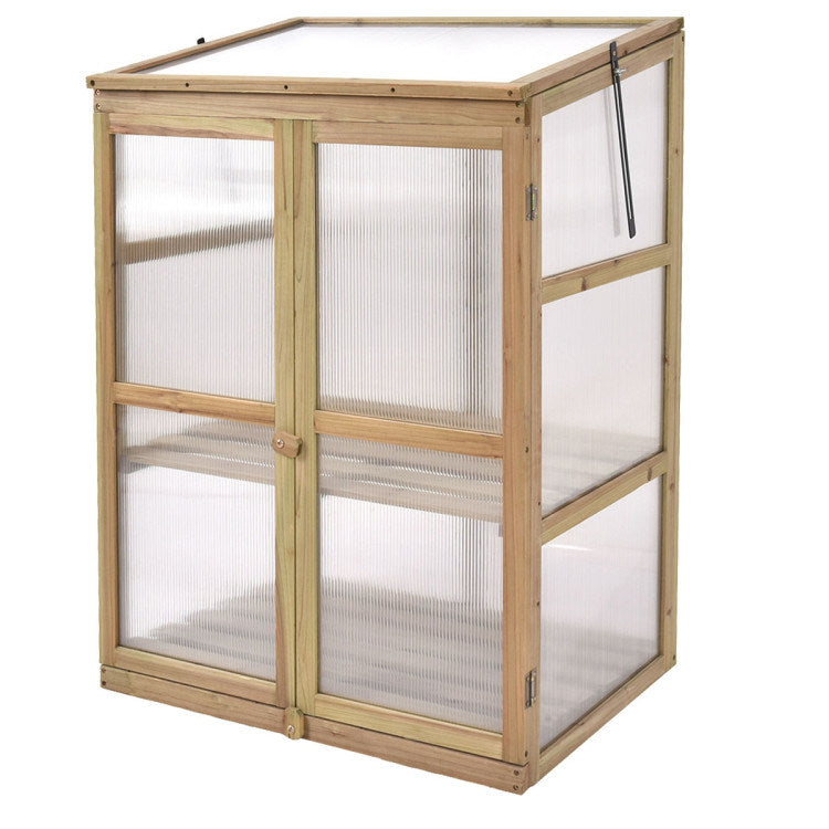 Small Wood Greenhouse