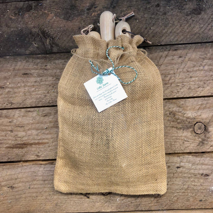 Garden Hand Tool Set - Hardwood and Stainless