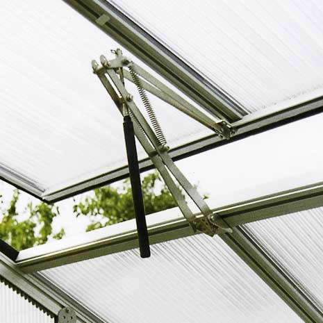 Riga automatic roof vent opener with quick release arm