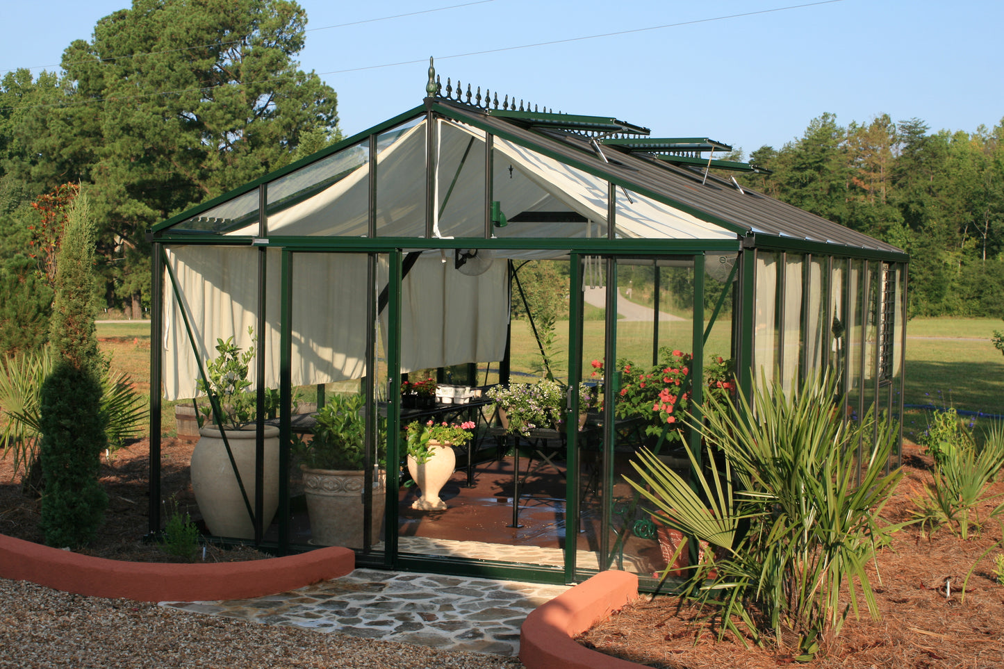 extra large victorian greenhouse 250 square feet premium glass Denver Colorado South Table Sheds
