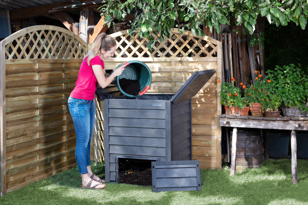 Exaco outdoor composter thermowood