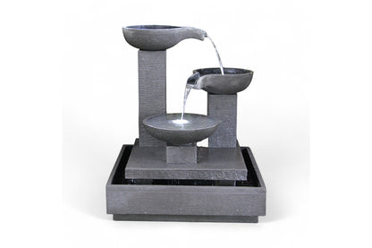 Trio Bowl Tiered Water Feature