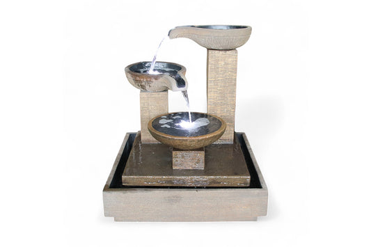 Trio Bowl Tiered Water Feature