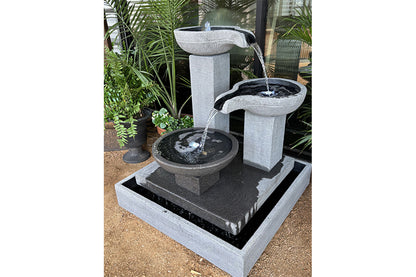 Trio Bowl Tiered Water Feature