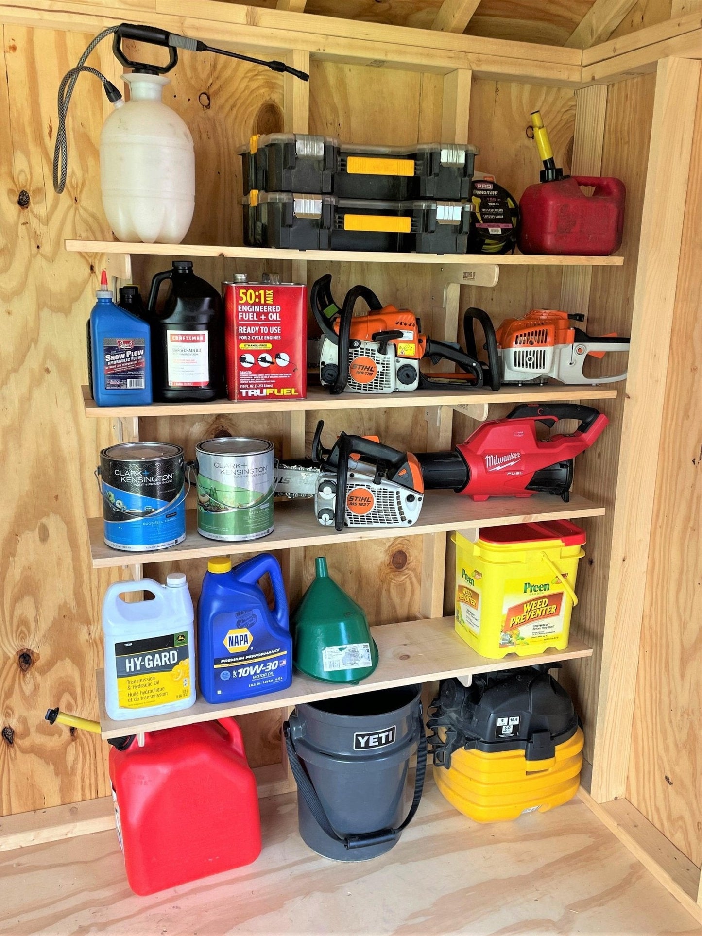Ultimate Shed Organization Kit